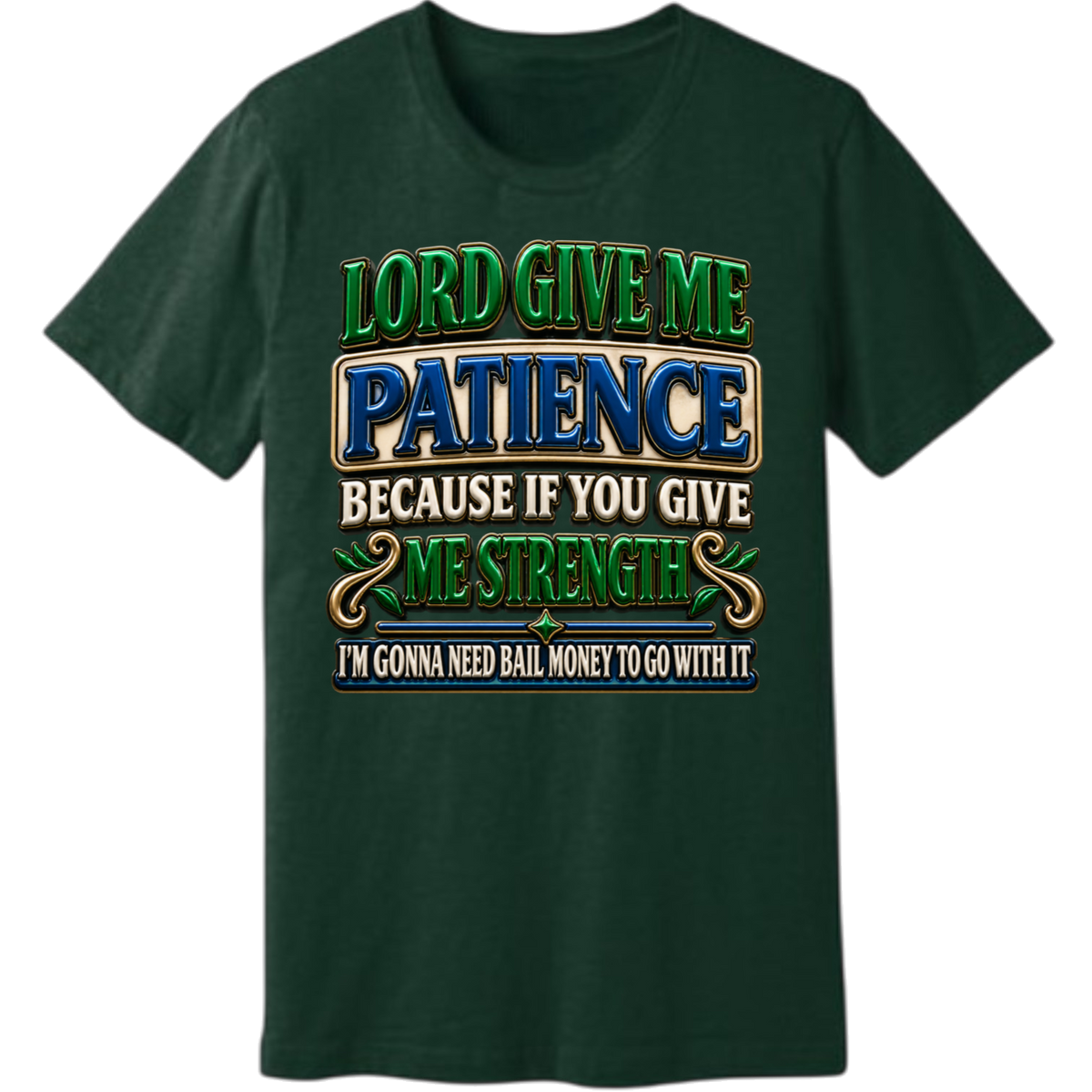 MELANINaire Aesthetics | "LORD GIVE ME PATIENCE"