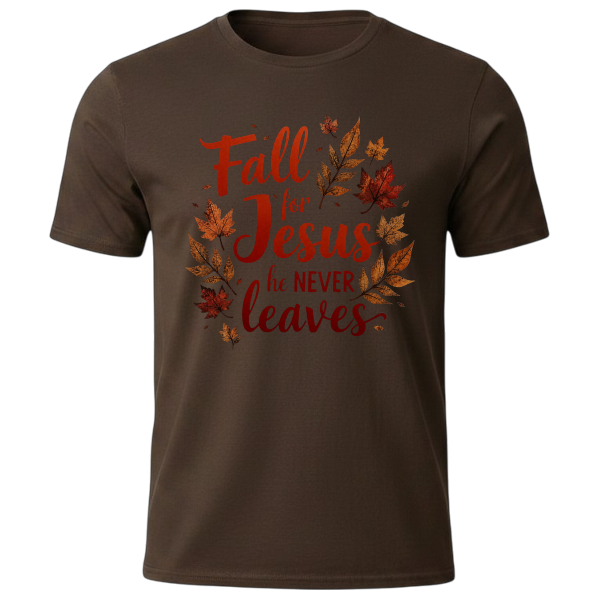 MELANINaire Aesthetics | "FALL FOR JESUS HE NEVER LEAVES"