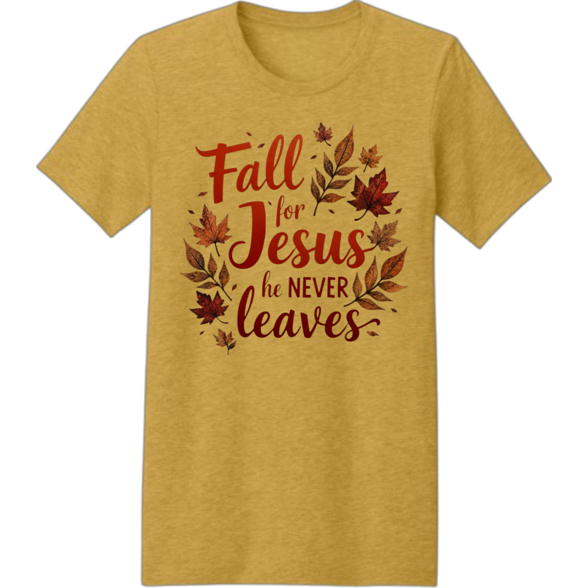 MELANINaire Aesthetics | "FALL FOR JESUS HE NEVER LEAVES"