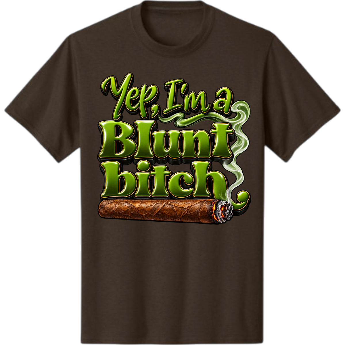 MELANINaire Aesthetics |"YEP, I'M A BLUNT BIT*H"