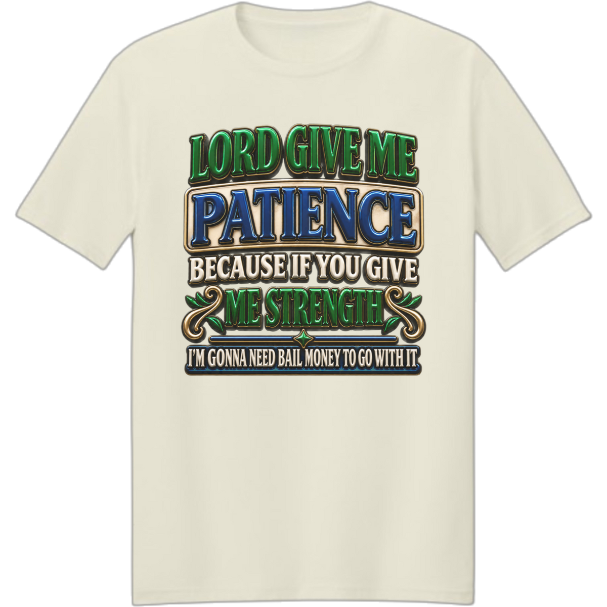 MELANINaire Aesthetics | "LORD GIVE ME PATIENCE"