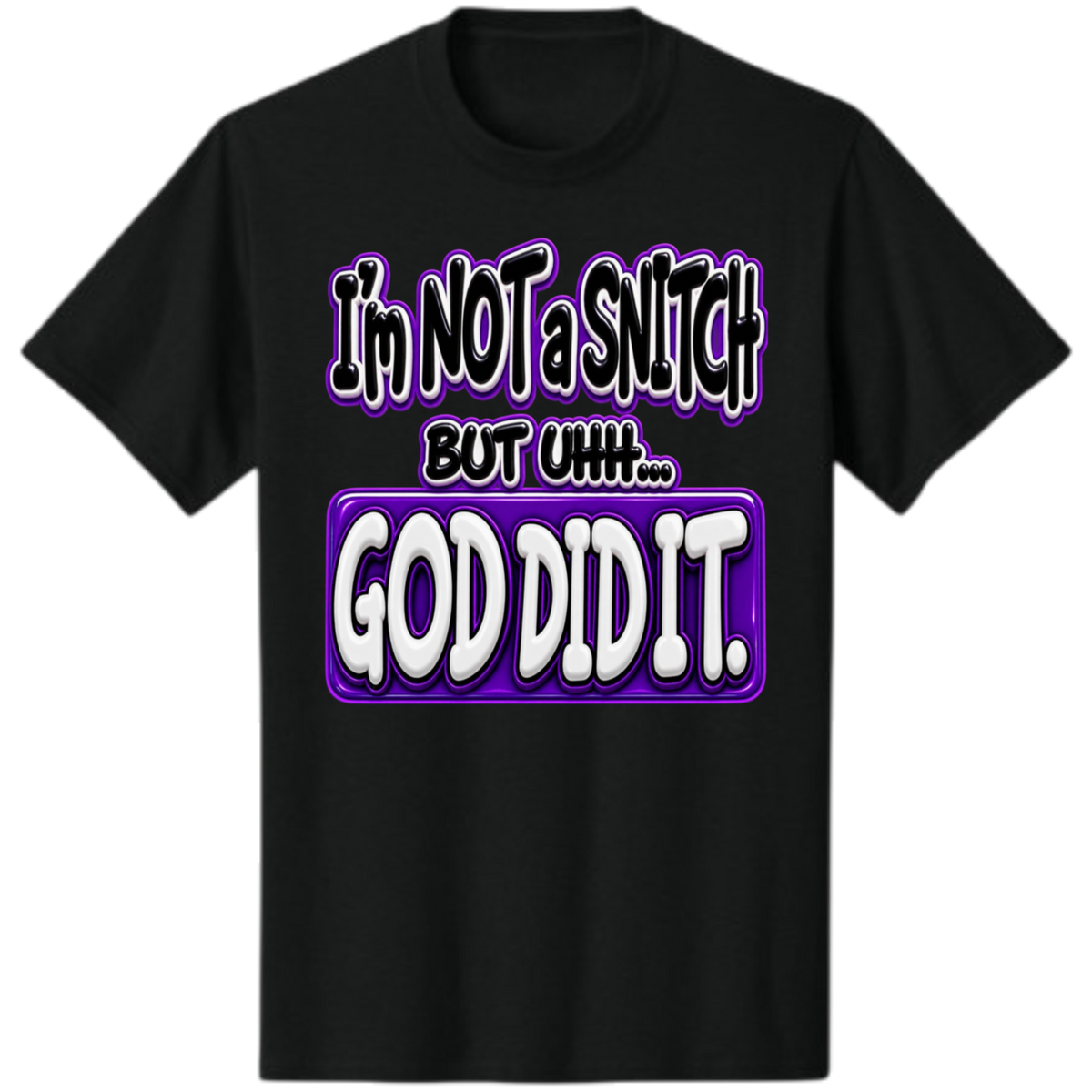 MELANINaire Aesthetics | "I'M NOT A SNITCH"