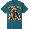 MELANINaire Aesthetics |"NO ONE IS ILLEGAL ON STOLEN LAND"