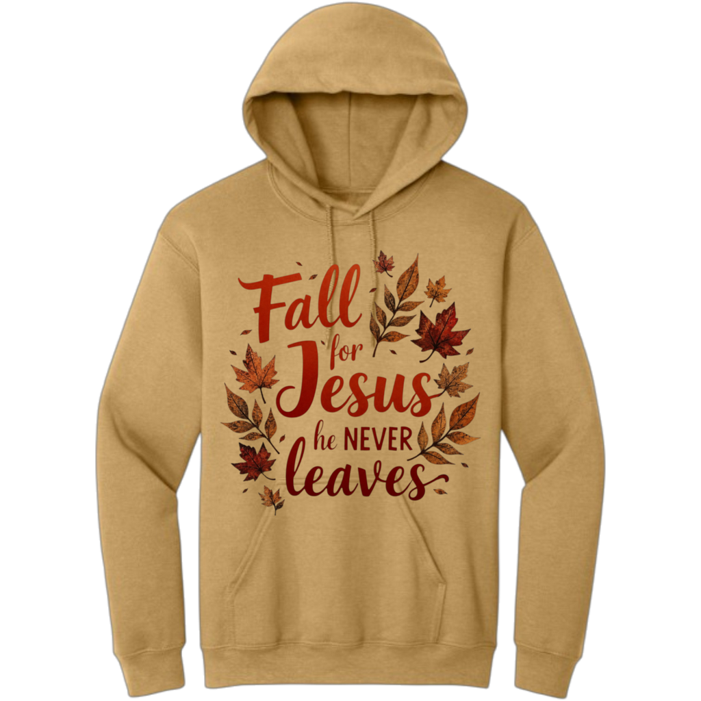 MELANINaire Aesthetics | "FALL FOR JESUS HE NEVER LEAVES"