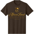Africa's Finest Chocolate is a playful salute to rich melanin, unforgettable childhood memories, and the sweetest culture around. Finished in luxurious metallic gold on a Dark Chocolate Brown tee, this design is guaranteed to turn heads, spark laughs, and have somebody saying, "I remember those!"

Made with a comfortable 5.4 oz Unisex Core Cotton Tee, available in sizes S-6XL, because great style doesn't come in just one flavor.

Rich in culture. Sweet on nostalgia. Impossible to ignore.