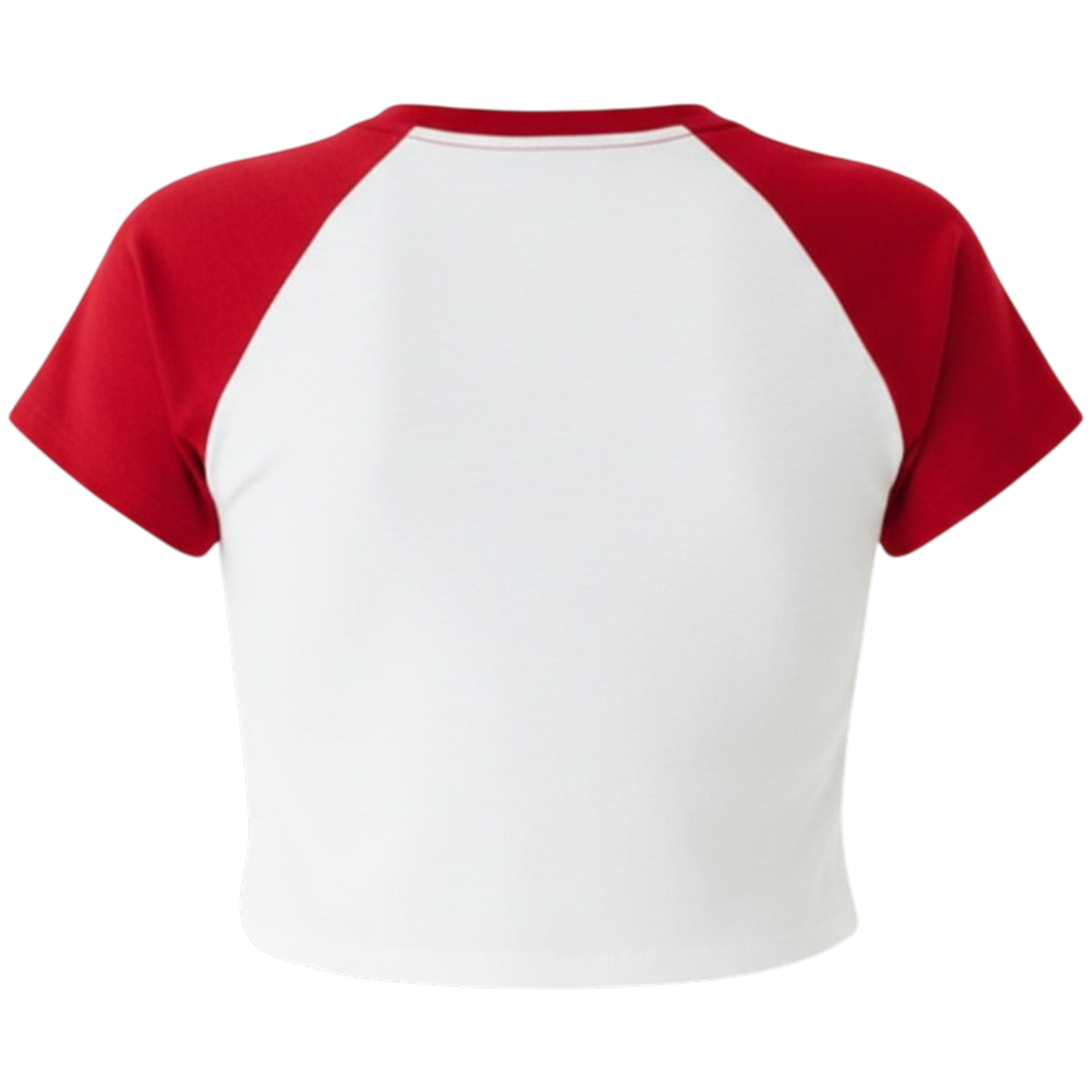 Sweet B'Low (SBL) Women's Micro Ribbed Raglan Baby Tee
