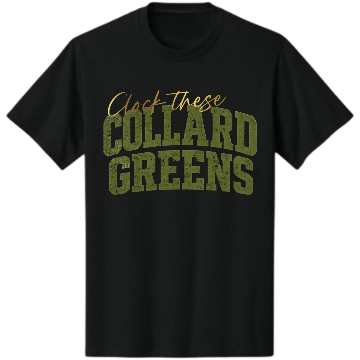 MELANINaire Aesthetics | "CLOCK THESE COLLARD GREENS"