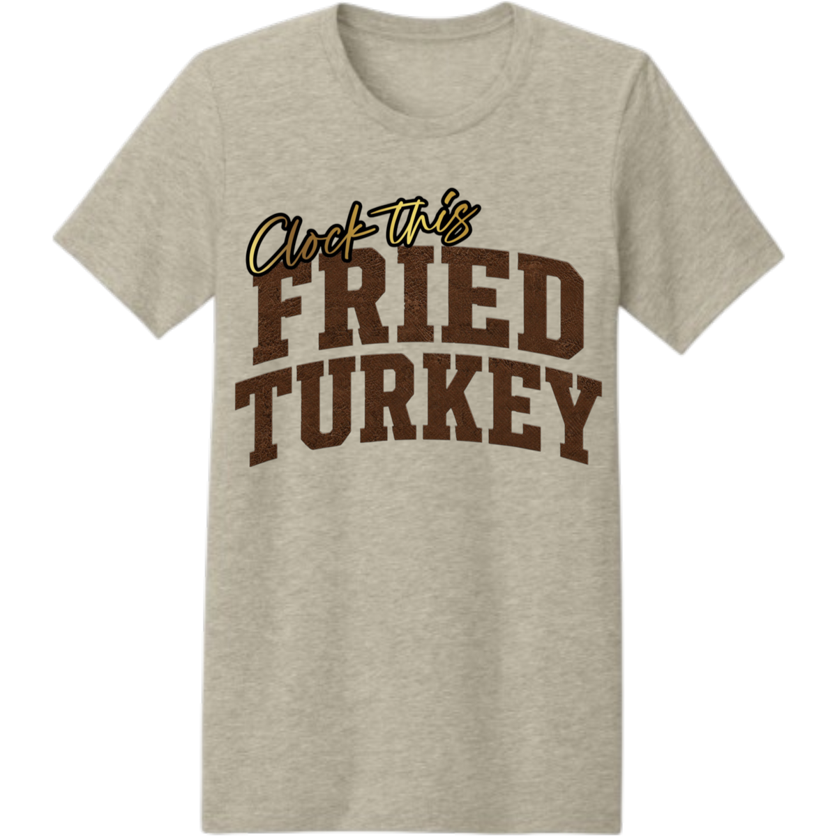 MELANINaire Aesthetics |"CLOCK THIS FRIED TURKEY"