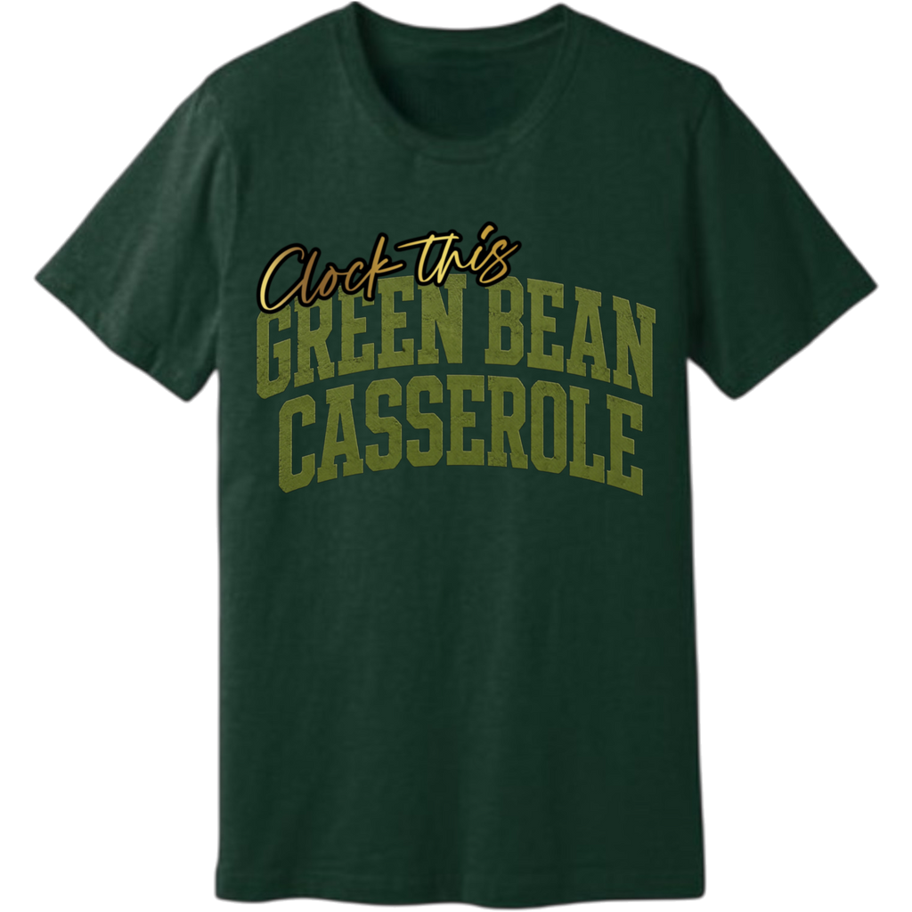 MELANINaire Aesthetics |"CLOCK THIS GREEN BEAN CASSEROLE"