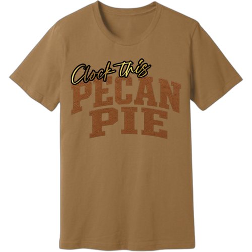 MELANINaire Aesthetics | "CLOCK THIS PECAN PIE"