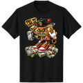 HIPHOP GUY old-school boombox streetwear graphic tee design by MELANINaire Aesthetics
