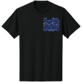 Low Life Bagger motorcycle graphic on Jet Black unisex tee by MELANINaire Aesthetics