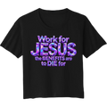 MELANINaire Aesthetics | "WORK FOR JESUS"